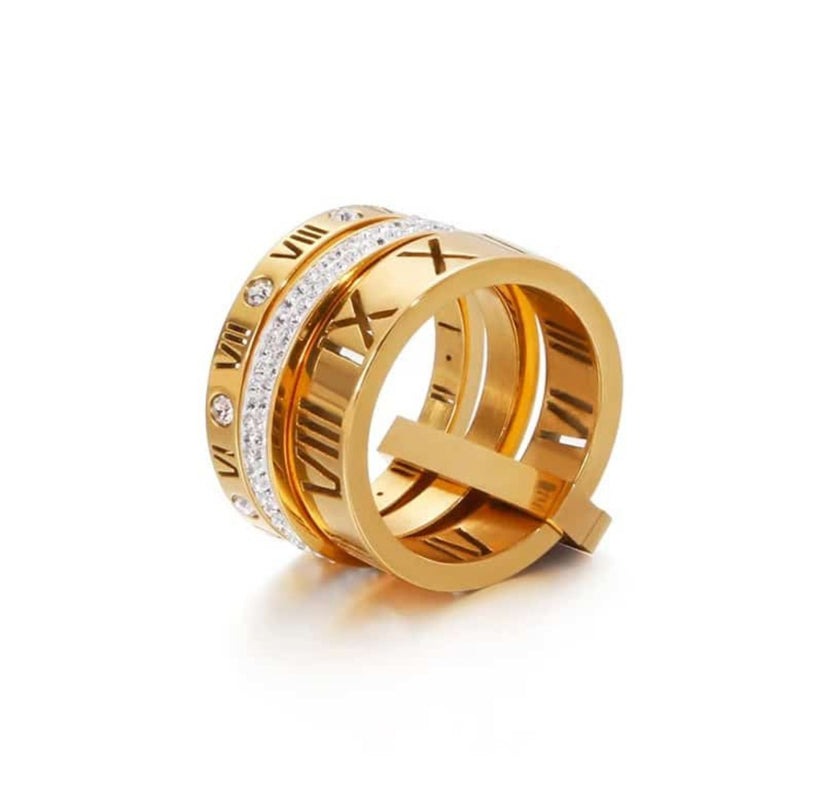 Roman Numeral Ring