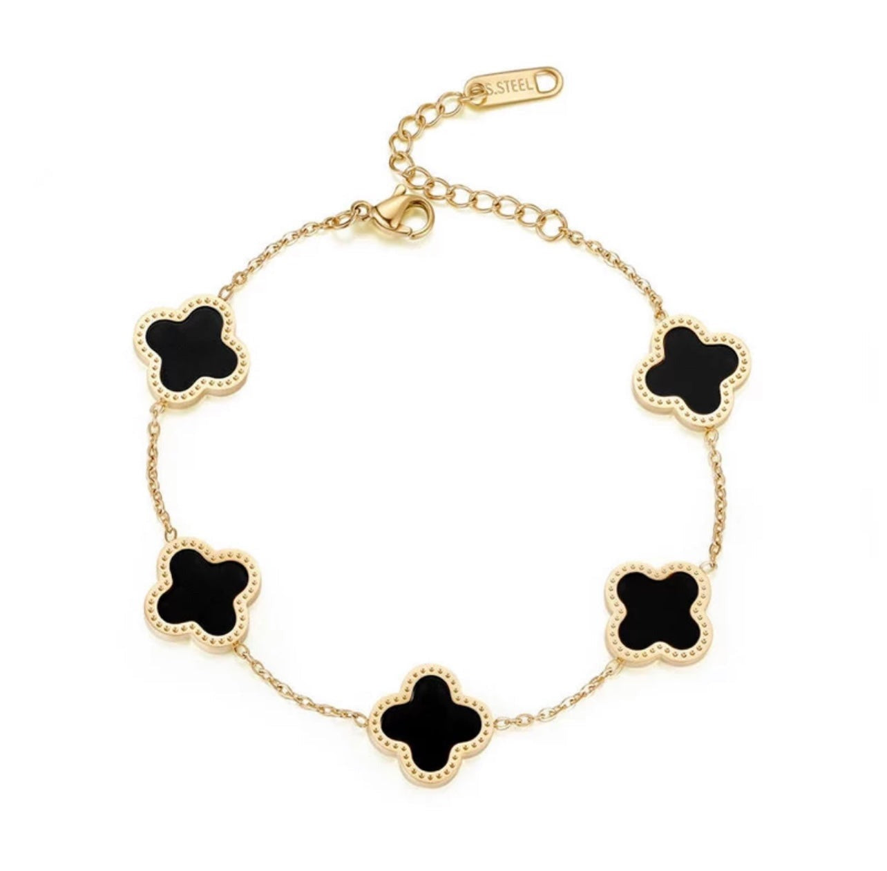 Clover Bracelet - Black